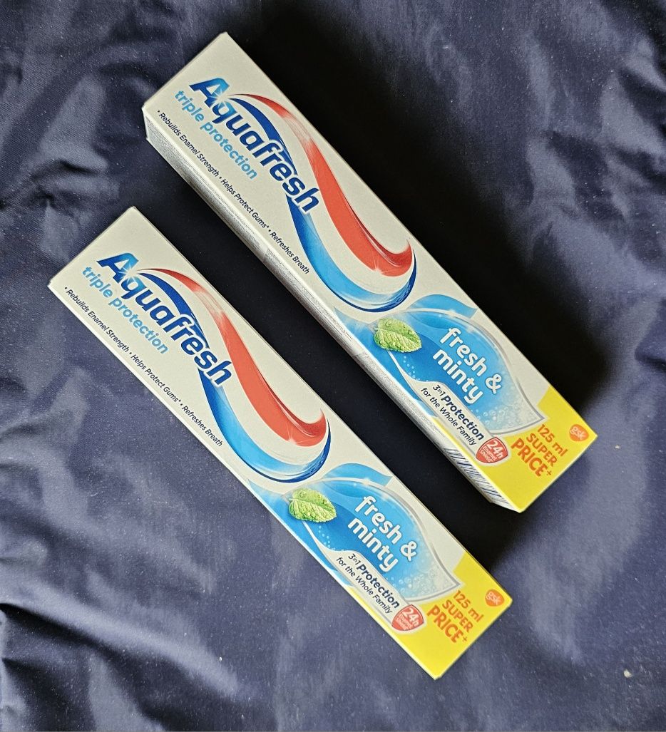 Pasta Aquafresh fresh&minty 125ml 2 szt