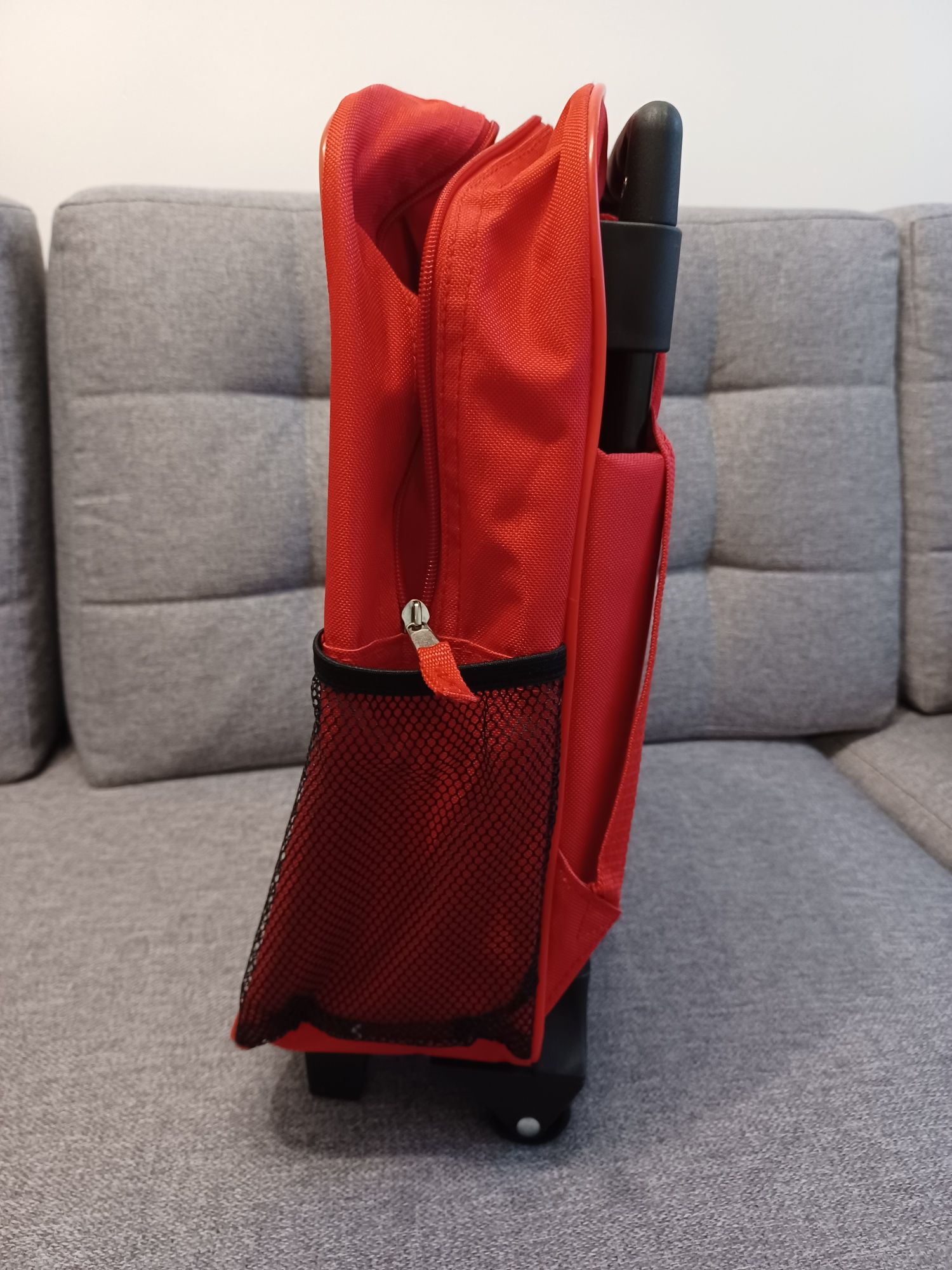 Plecak, walizka na kółkach Zygzak McQueen + gratisy