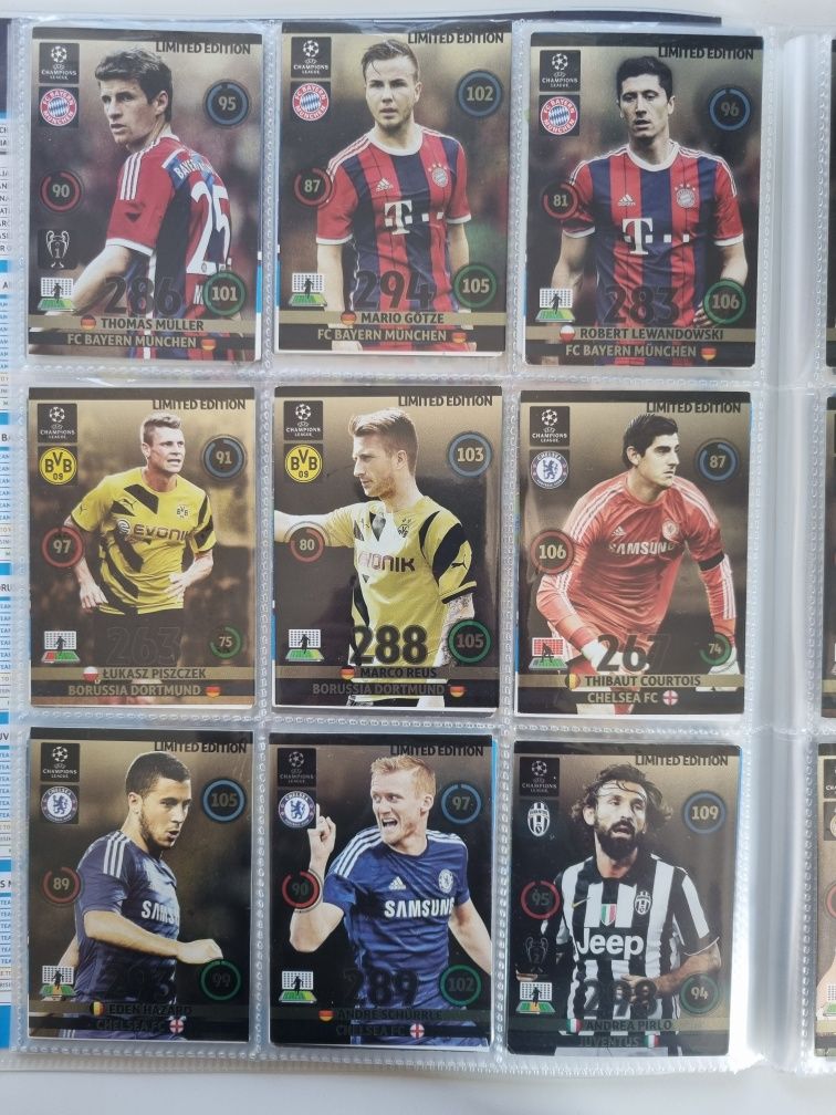 Panini UEFA Champions League 2014-15 Limited Edition kolekcja