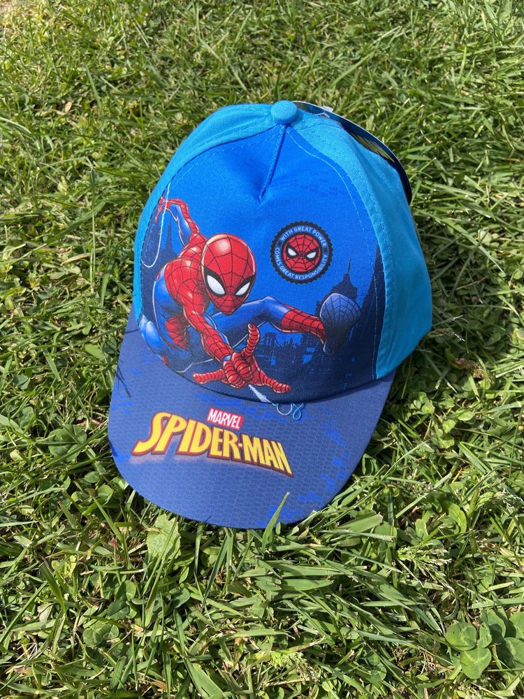 Czapka z daszkiem rozmiar 55 czapka dla chlopca na lato Spider-Man