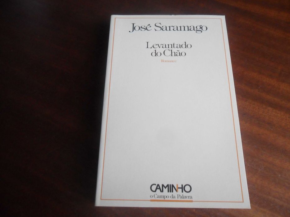 "LEVANTADO DO CHÃO" de José Saramago - 12ª Edição de 1998