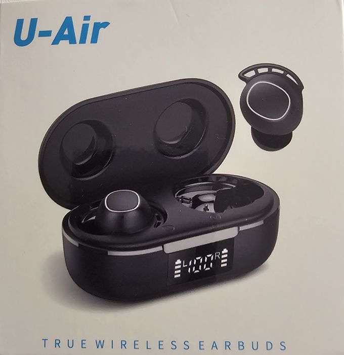 Auriculares Bluetooth Novos na Embalagem! Com Estojo & Cabo Type-C