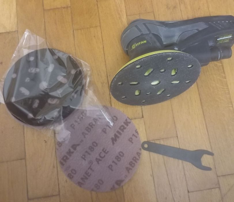 Эксцентрикова шліфмашина Тiтаn PESM3-150 EC (2.5 мм)