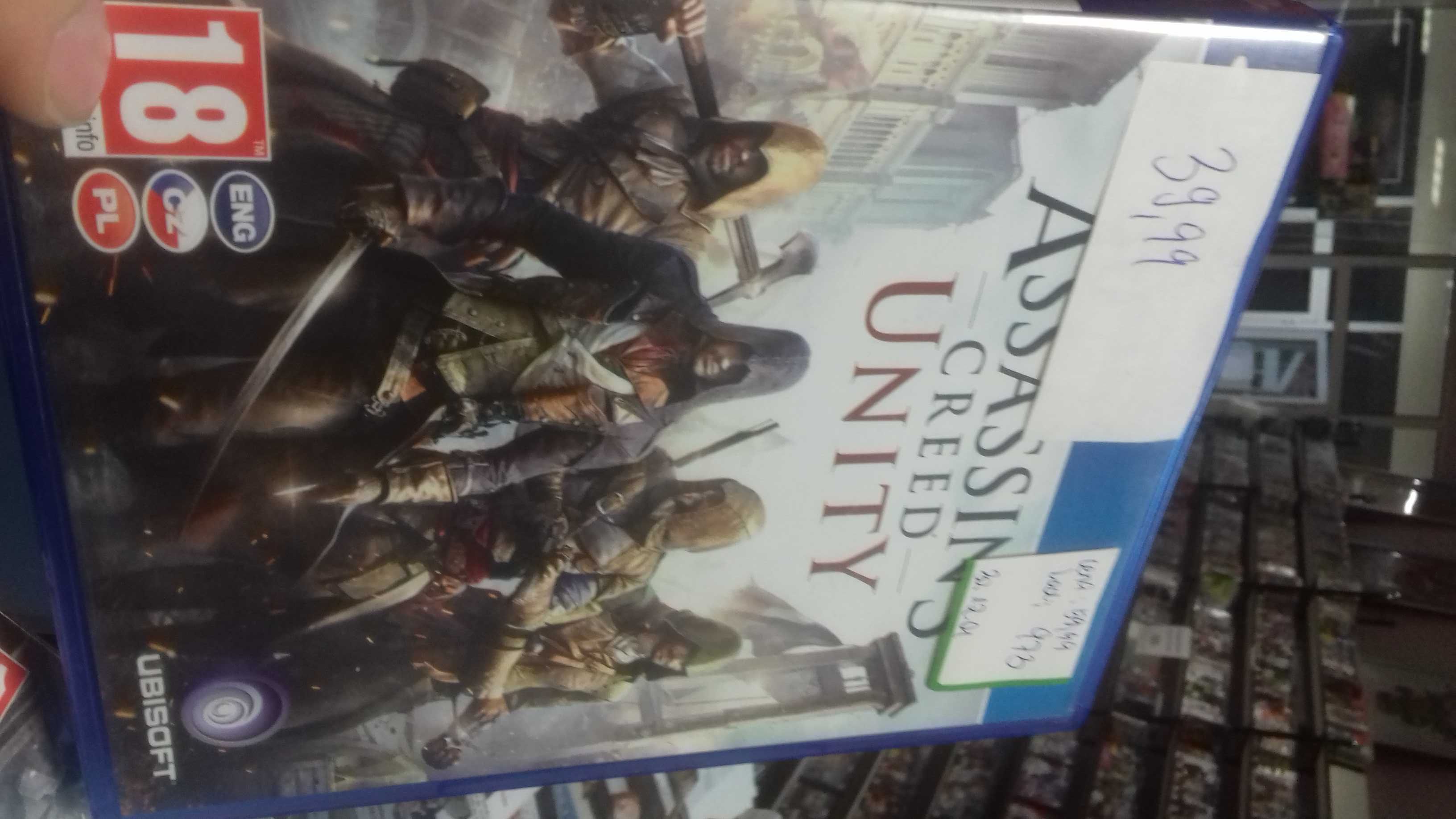 Assassin's creed unity ps4, sklep