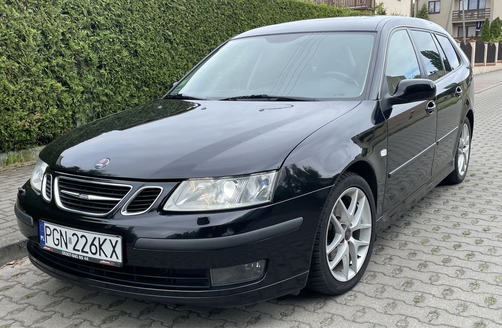 Saab 9-3 Vector Idealny stan, Bezwypadkowy, Prywatnie