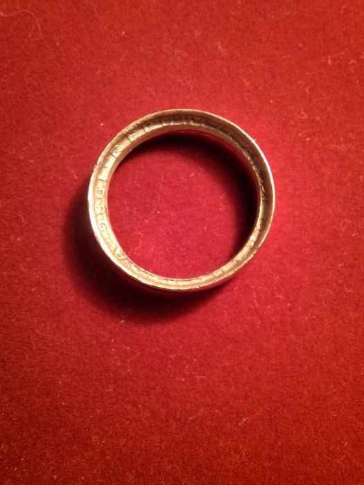 Anel "coin ring"