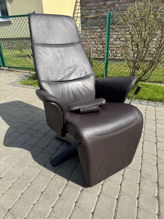Крісло реклайнер шкіряне (00100)крісло релакс крісло для відпочинку