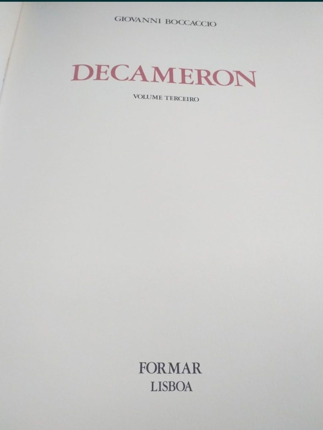 DECAMEROM 5 Volumes