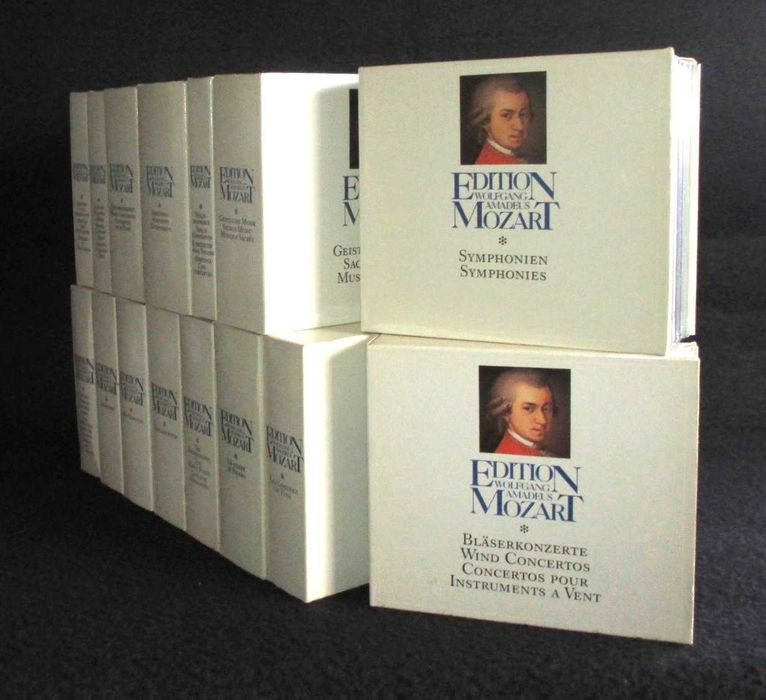 Colecção Edition Wolfgang Amadeus Mozart Deutsche Grammophon CD Áudio