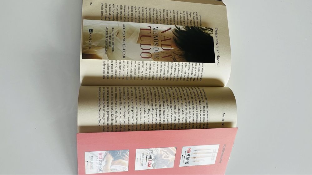 Livro Nada Menos Que Tudo Afonso Noite-Luar