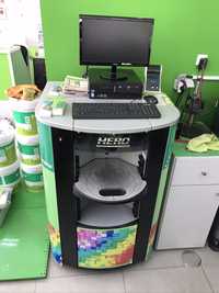 Maquina de afinar tintas + misturador + computador