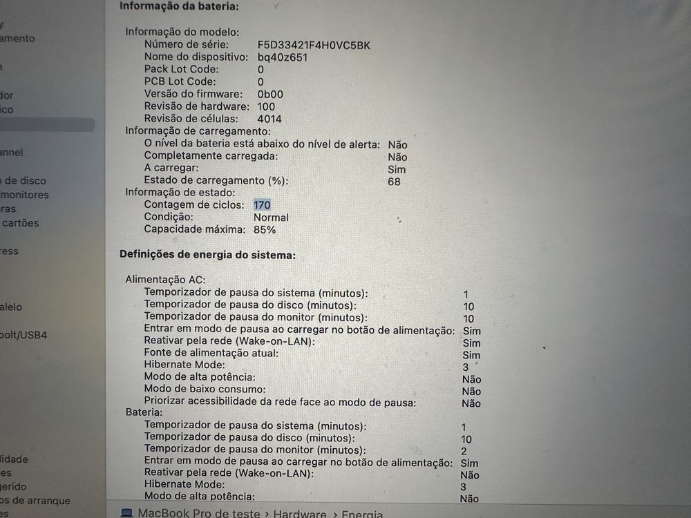 Mac book Pro 16” M2 Max 36GB  Ram 1TB SSD/ Apple Care+ 09/2026 (Braga)