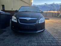 Skoda Fabia 2 Lampy tył zderzak tylny drzwi hak Kod lakieru 9910