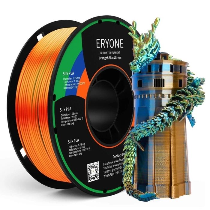 Пластик для 3D PETG/PLA/SemiFLEX