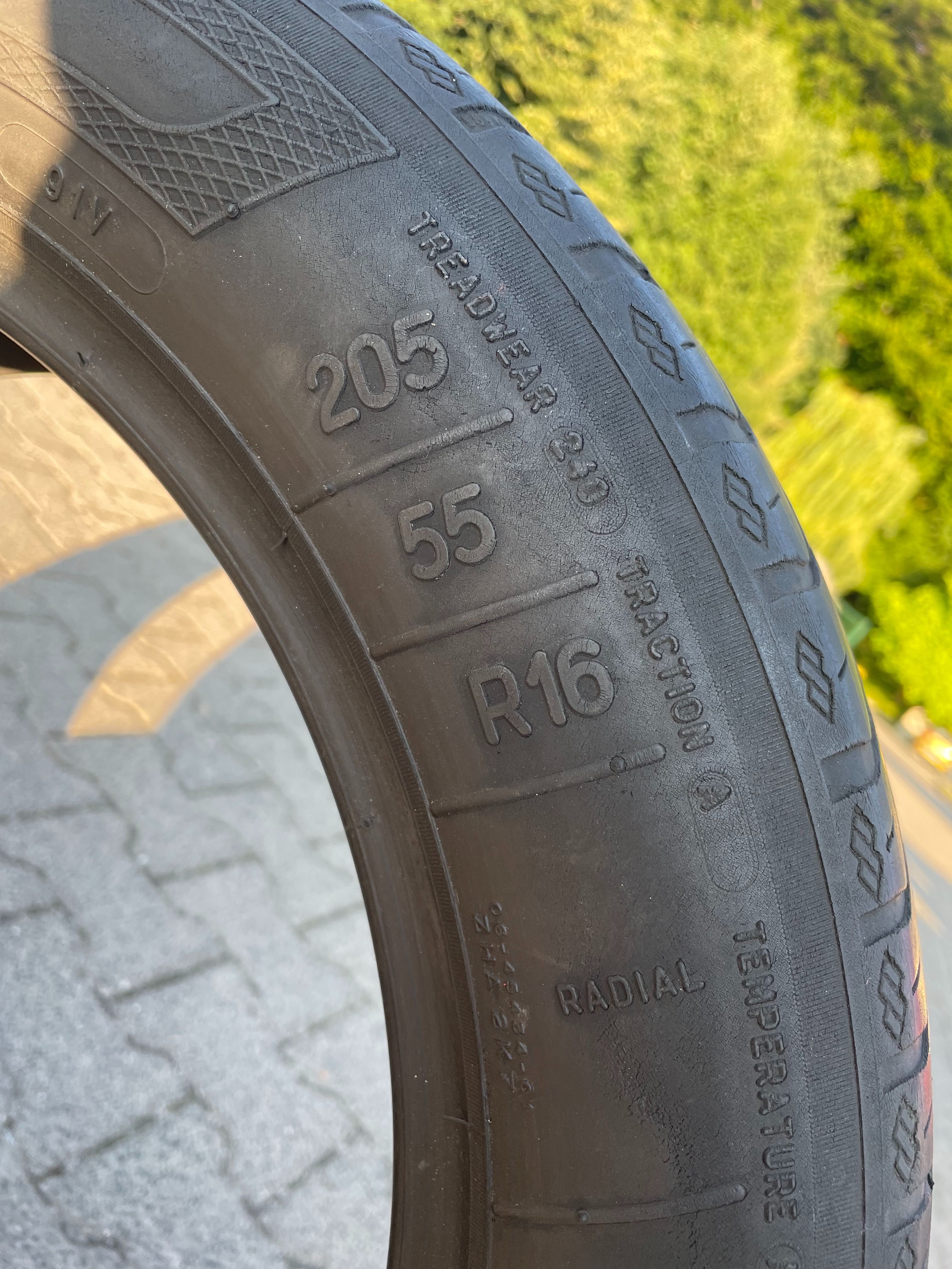 Opona 205/55R16 bez felgi