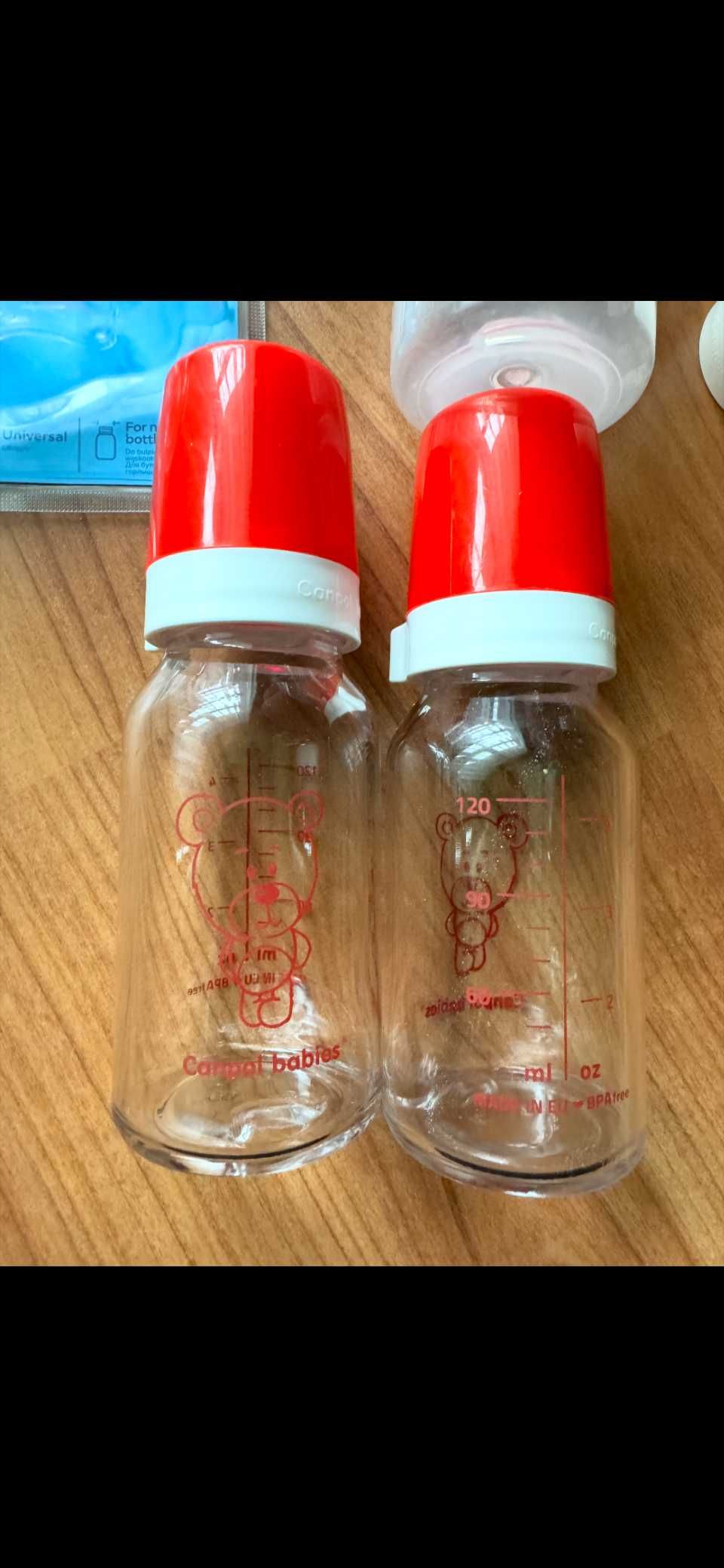 Laktator ręczny + butelki