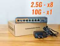 Керований 2.5G + 10G світч комутатор Keeplink kp 9000-9XHML-X