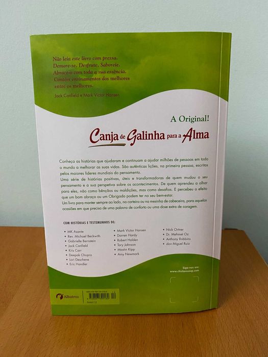 Canja de Galinha para a Alma - Jack Canfield, Mark Hansen, Amy Newmark