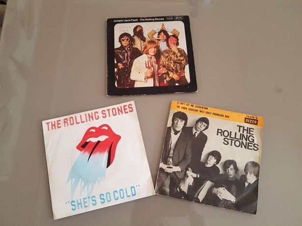 2 single vinil The Rolling stones