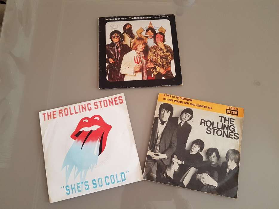 2 single vinil The Rolling stones