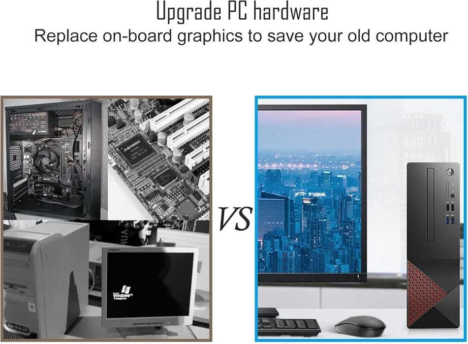 Karta graficzna SAPLOS Low Profile GT210 na PC,