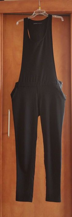 elegancki czarny kombinezon 34/ 36