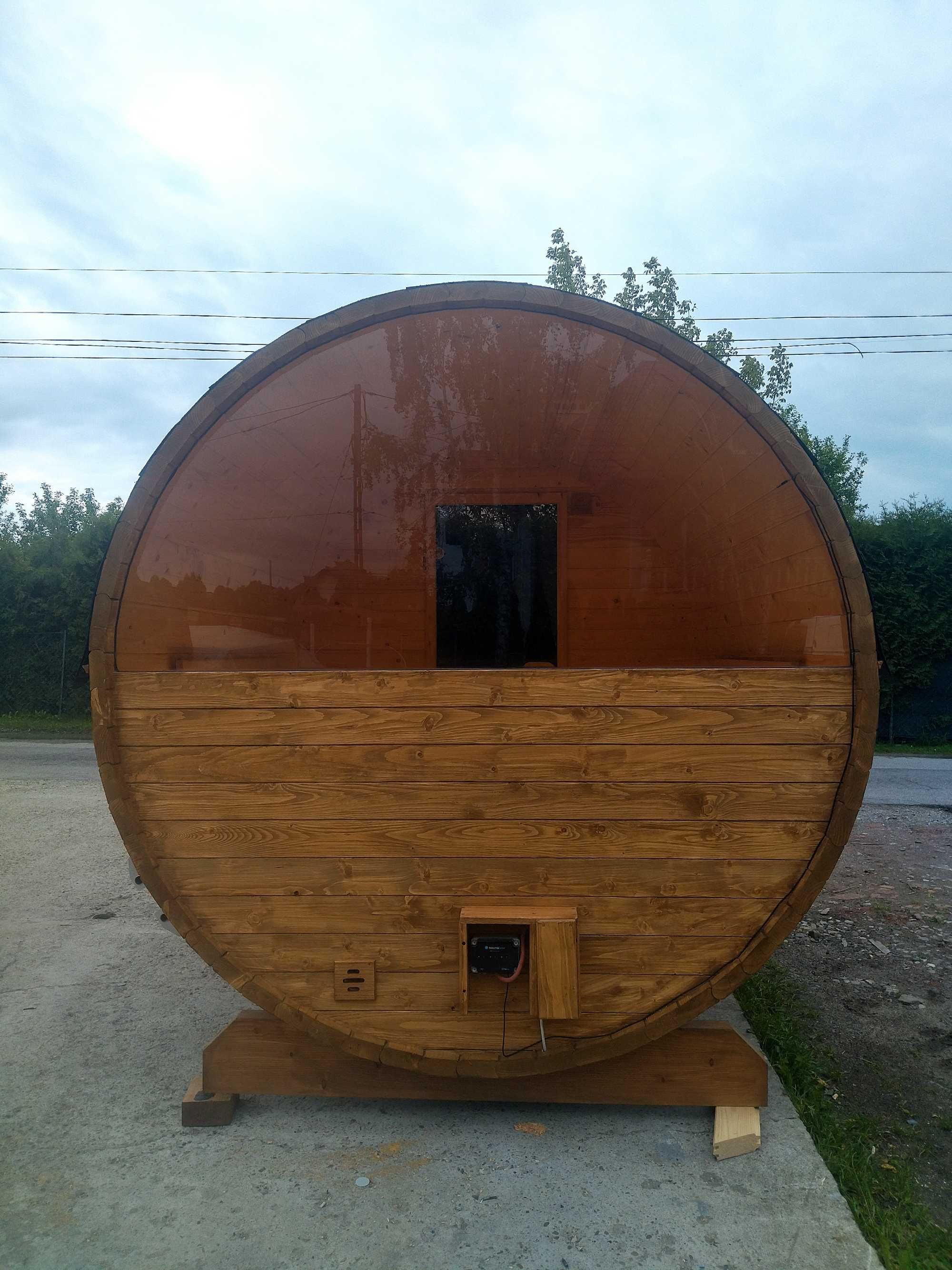 Sauna ogrodowa,piec+komin,solidne wykonanie,transport w całej Polsce