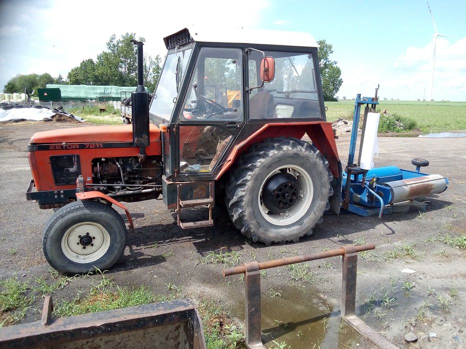 Zetor 7211. 1991 r, ciągnik traktor orginał 7211 krajowy