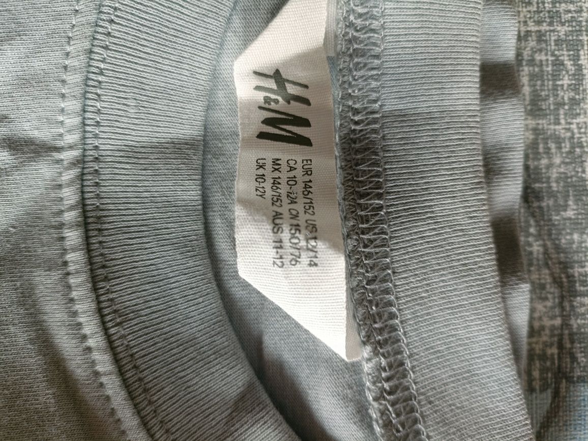 Młodzieżowa bluzka z długim rękawem rozmiar 146/152 . H&M