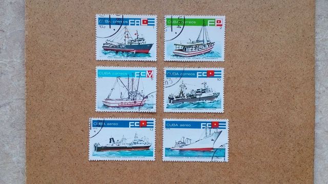Почтовые марки 1974-80 годов