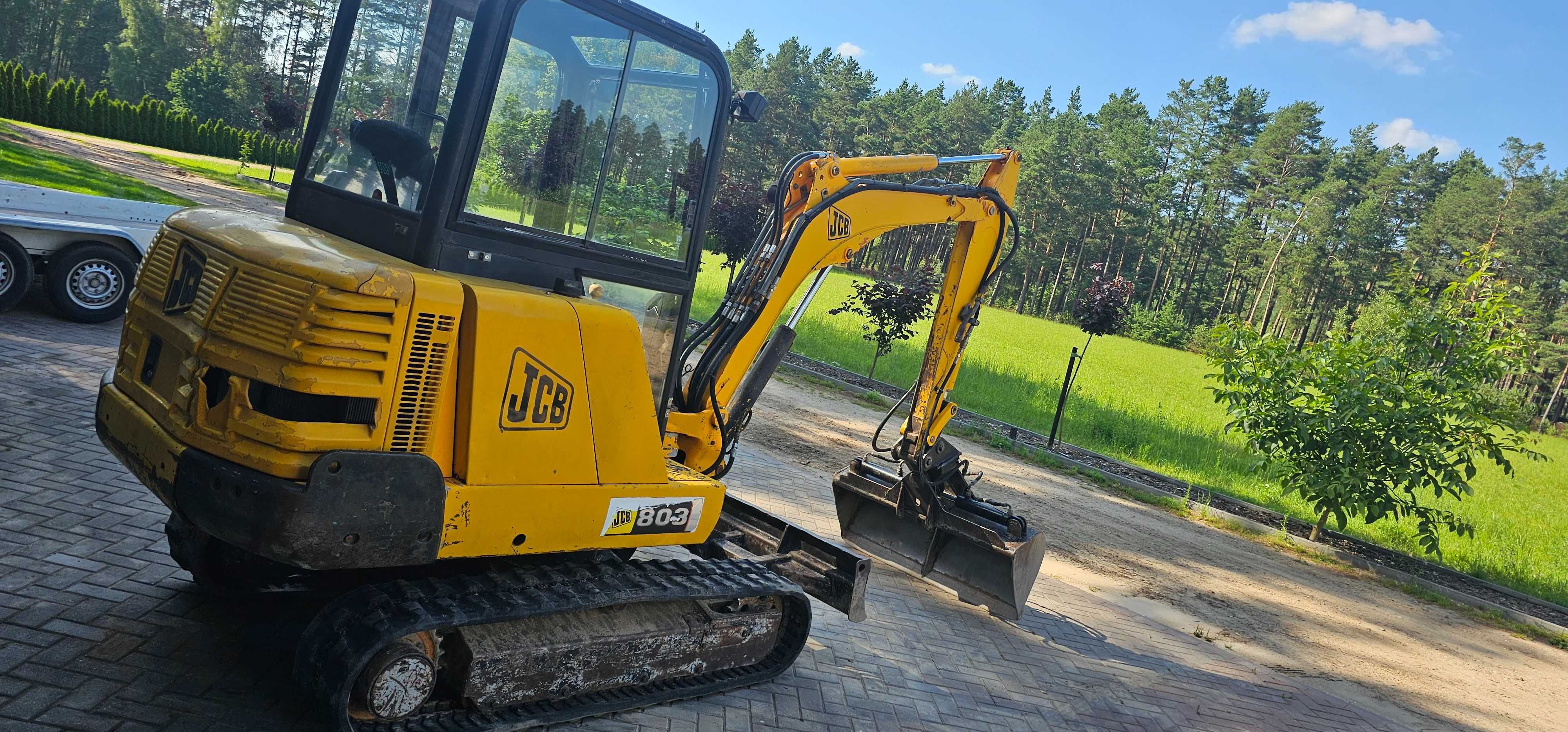 minikoparka jcb 803
