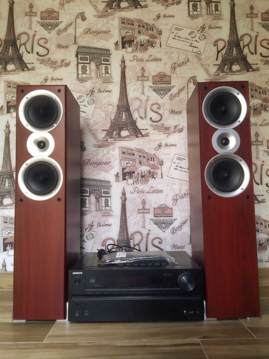 Колонки Sound 2х100Вт. Підсилювач Onkyo USB HDMI 3D 4K Ultra Кінотеатр