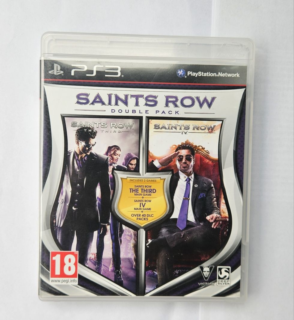 Saints Row Double Pack Ps3 Playstation 3 Komplet 3xA BDB The Third 4