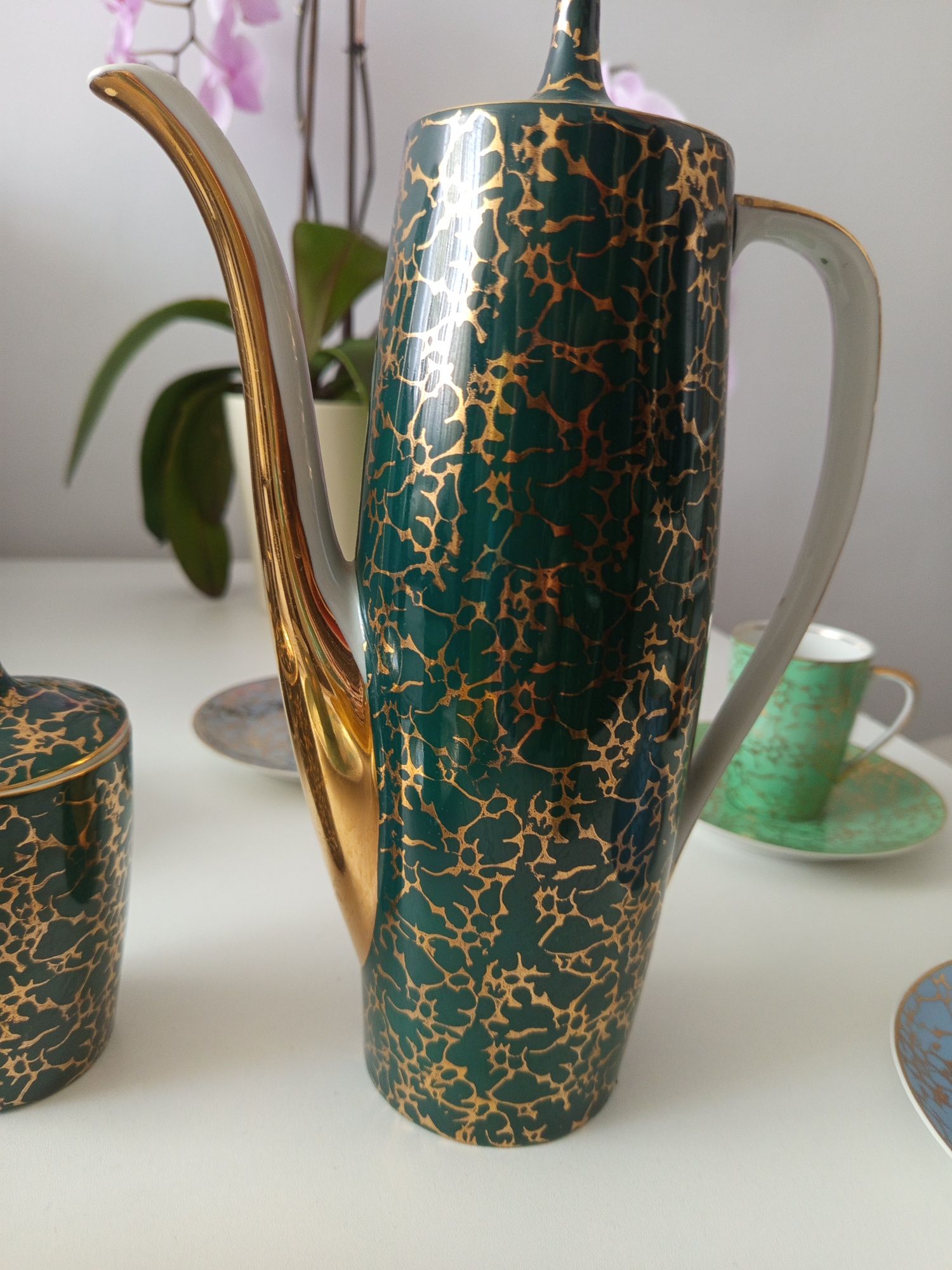 Ekskluzywny zestaw porcelany Ćmielów