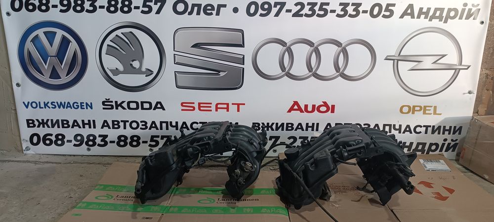 Впускний колектор,VW Гольф 4,5 1.6i.MPI,Ауді А5,Шкода А5 06A133205G