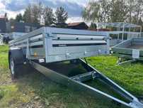 Przyczepa Brenderup 258x153x40 DMC750  Uchylna
