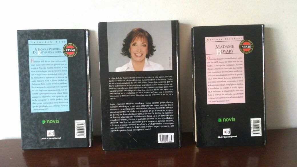 3 Livros - Honra Perdida Katharina Blum / Lista Morte / Madame Bovary