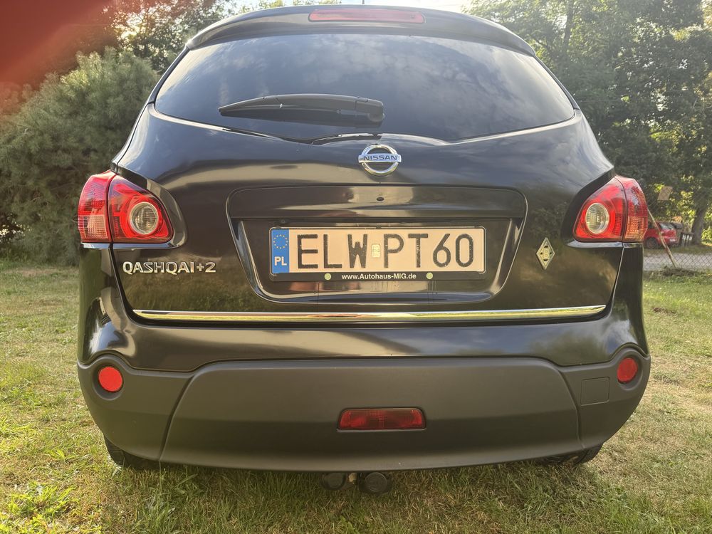 Nissan Qashqai +2 • 2.0 benzyna + LPG • 2009 • 4x4 • Tenka Premium