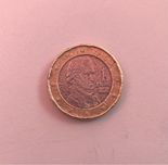 Moeda 1€ mozart 2002