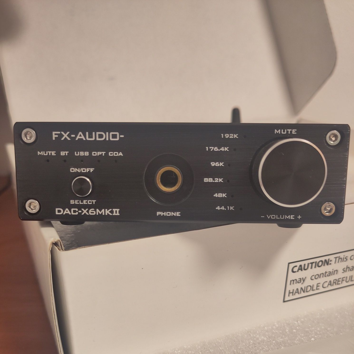 DAC X6 mkii mk2 Bluetooth interfejs USB APTX FxAudio wzmacniacz słucha