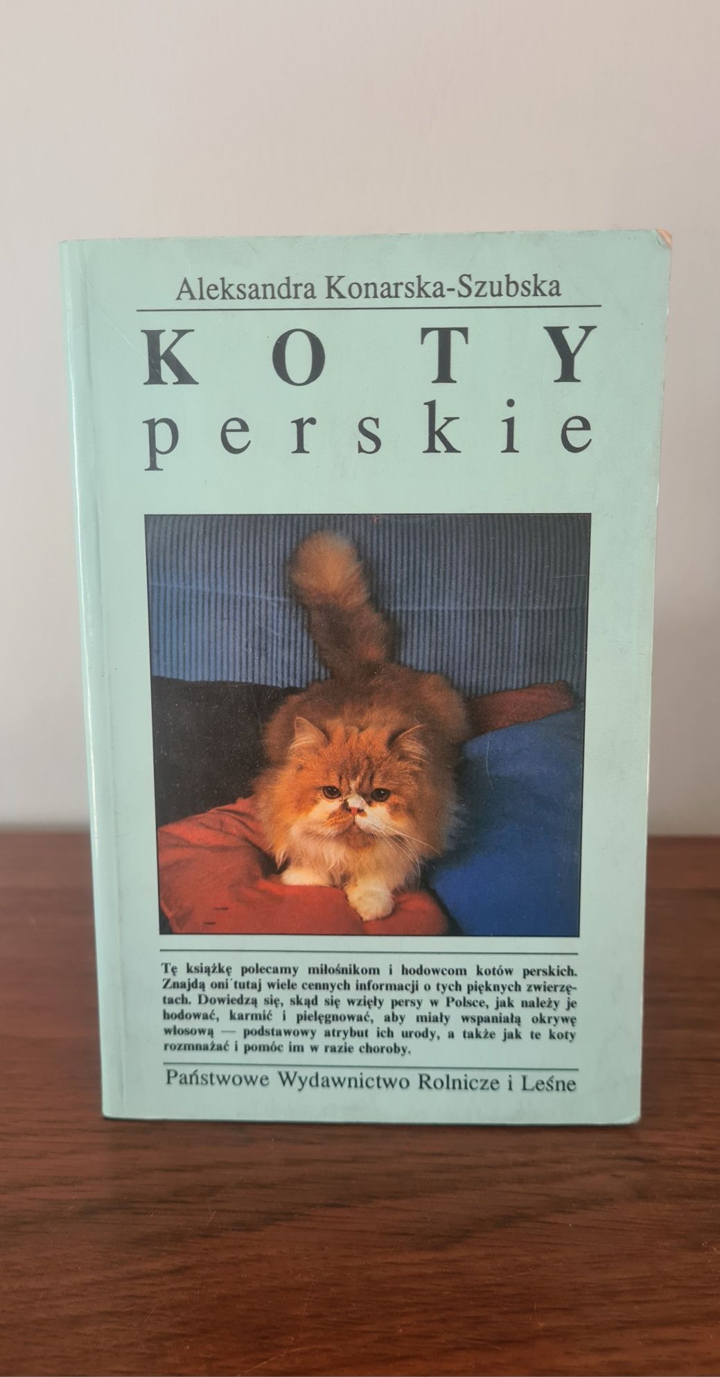Koty perskie - Aleksandra Konarska-Szubska. Książka