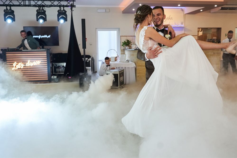 Sukienka ślubna Ravenna ecru+welon S/M