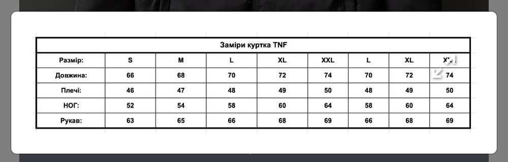 Зимова куртка Тhe North Face, холлофайбер. Курточка TNF/ Всі розміри