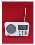 Radio sieciowe AM, FM NK NK-AB1904-FM białe z antenką vintage