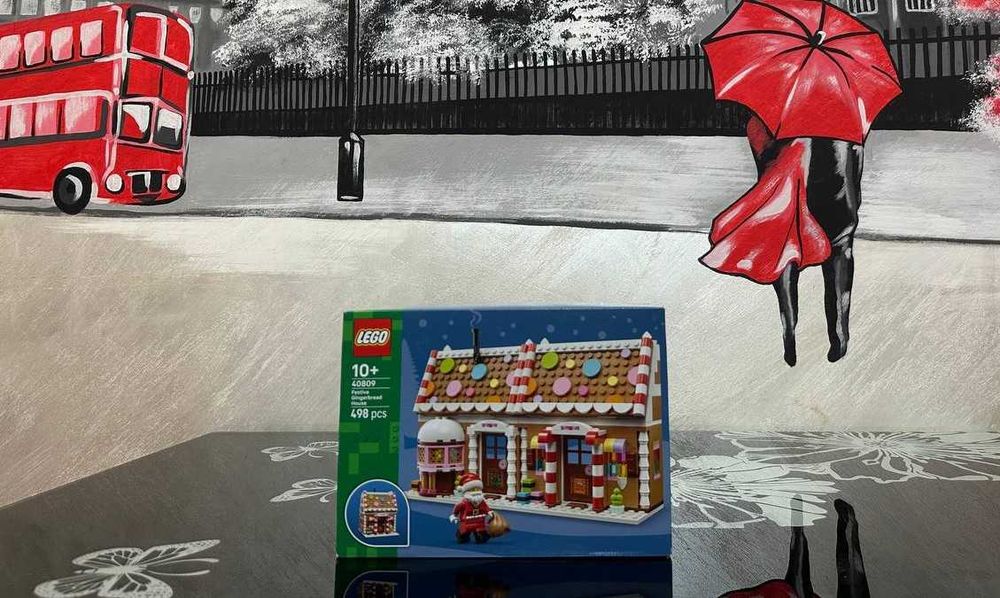 Конструктор LEGO 40809 Святковий пряниковий будиночок