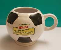 Kubek kolekcjonerski ceramiczny Knorr piłka gorący kubek