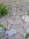 Base de cadeiras de jardim antigas