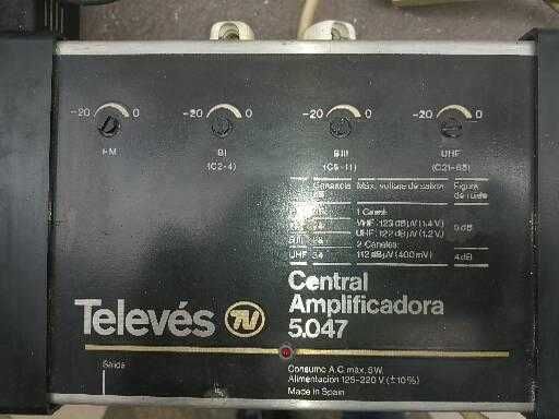 2 Receptores  para antena  parabólica televes.