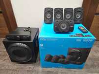 Logitech Z-906 THX 5.1 Stan idealny + pudełko + pilot + kabel optyczny