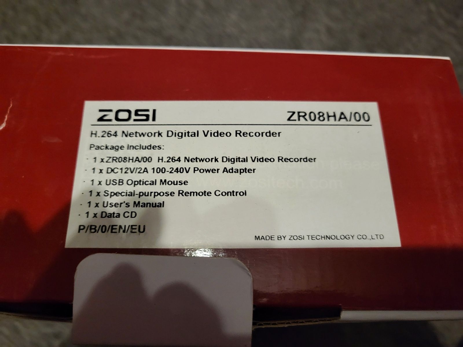 Monitoring Zestaw 8 kamer ZOSI 720 p + DVR Recorder+ Rejestrator cyfro
